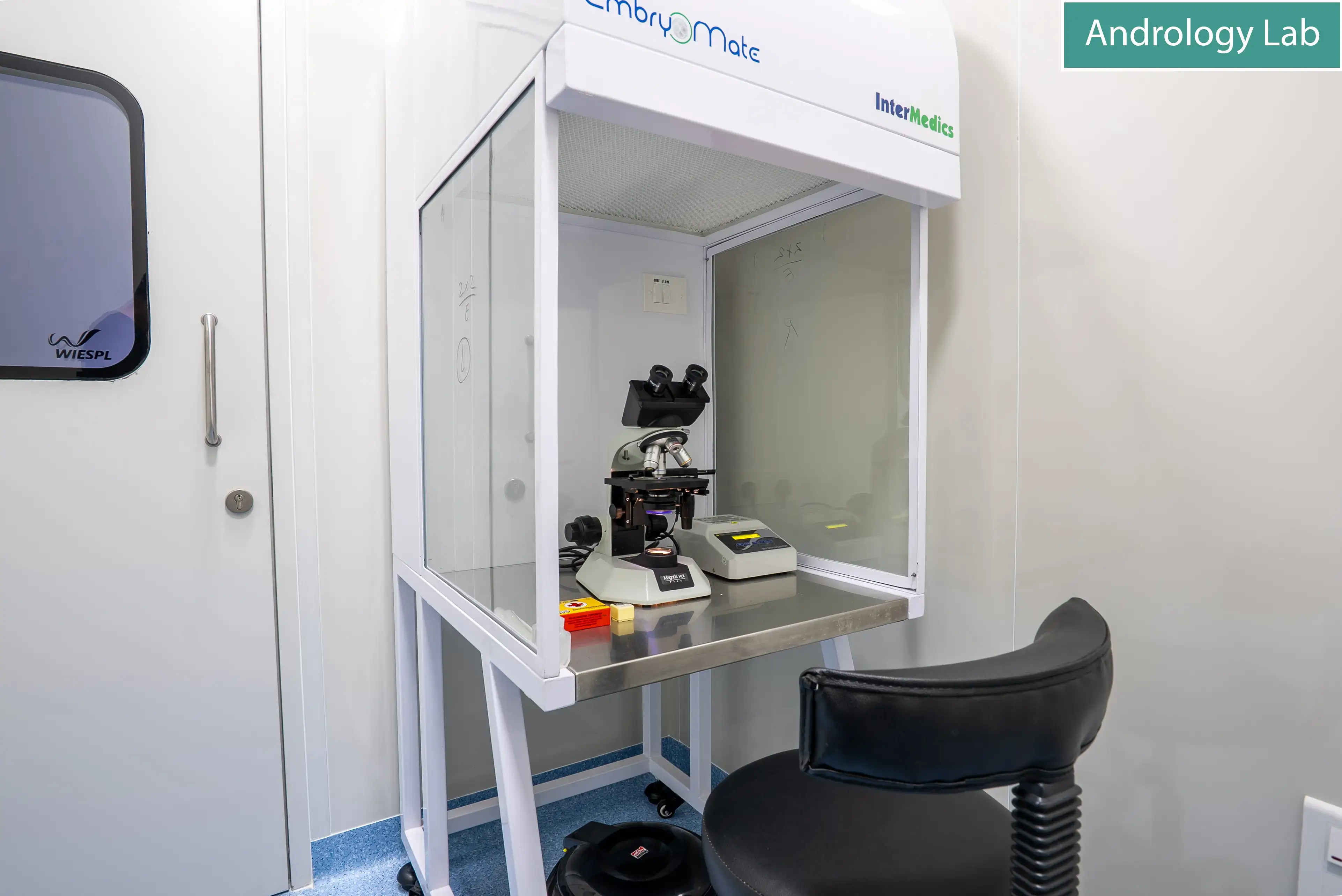 Andrology lab for semen analysis at Femcare Fertility Kalyani Nagar