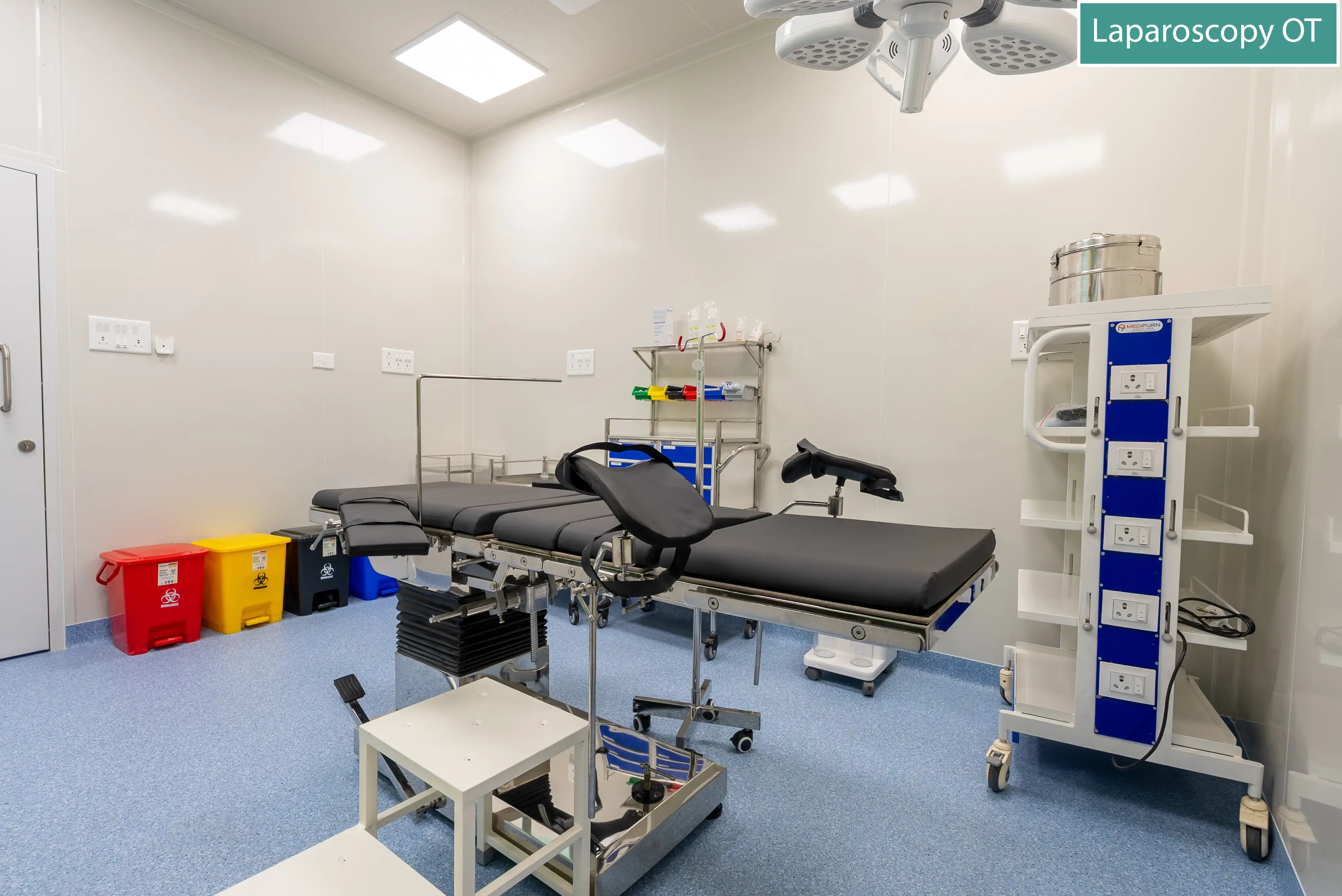 laparoscopy operation theater at Femcare Fertility kalyani nagar