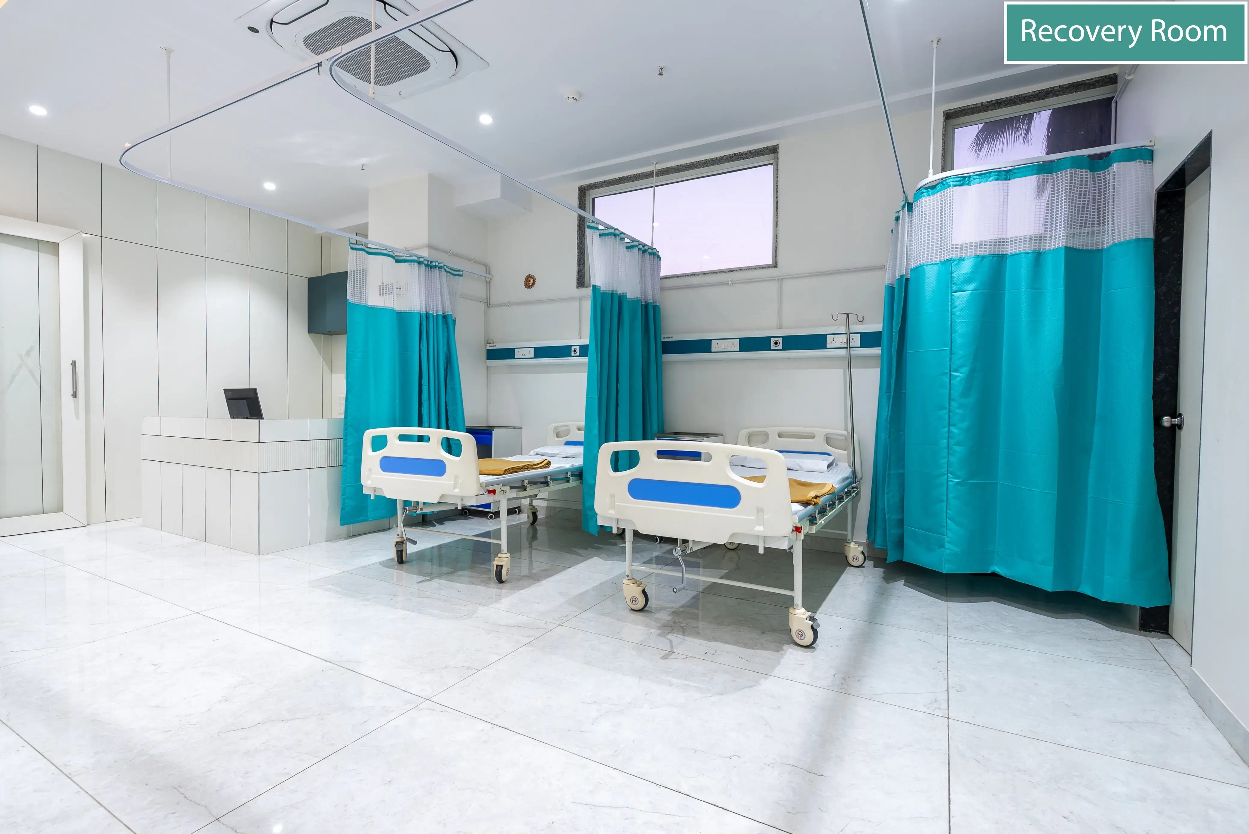 Recovery area at Femcare Fertility kalyani nagar